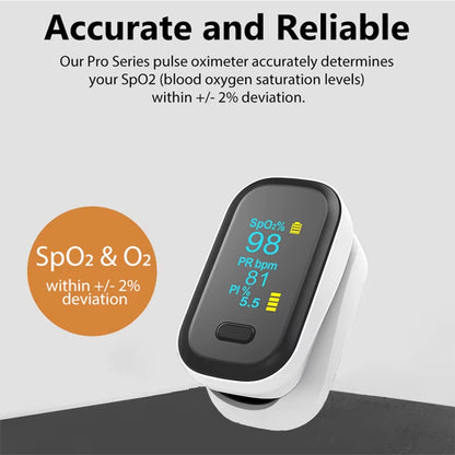 Finger-Pulsoximeter - SpO2 & Puls
