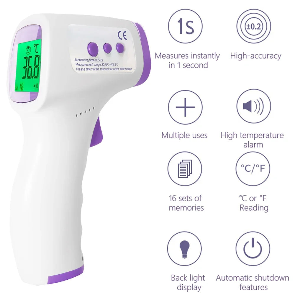 Infrarot Fieberthermometer - Kontaktlos & Digital