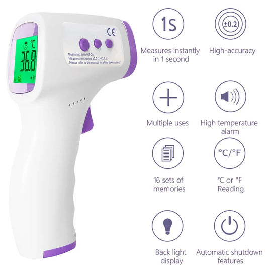 Infrarot Fieberthermometer - Kontaktlos & Digital